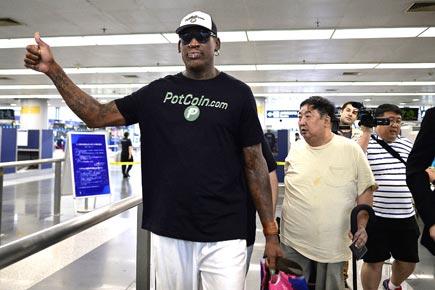 Ex-NBA star Dennis Rodman to arrive in Pyongyang