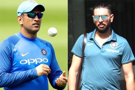 MS Dhoni and Yuvraj Singh's role in Indian team come under scanner