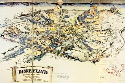 Disneyland map sketched by Walt Disney fetches over USD 700,000
