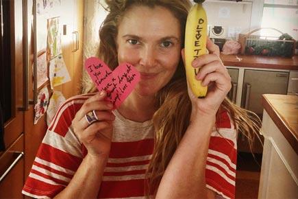 Drew Barrymore leaves heartfelt notes in kids' lunch boxes