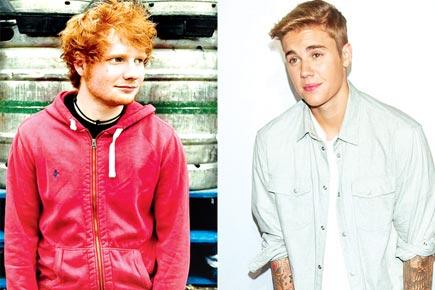 Ed Sheeran's drunken outing with Justin Bieber