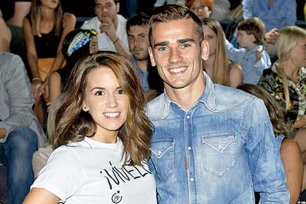 Atletico Madrid star Antoiine Griezmann has a quiet wedding with Erika Choperena