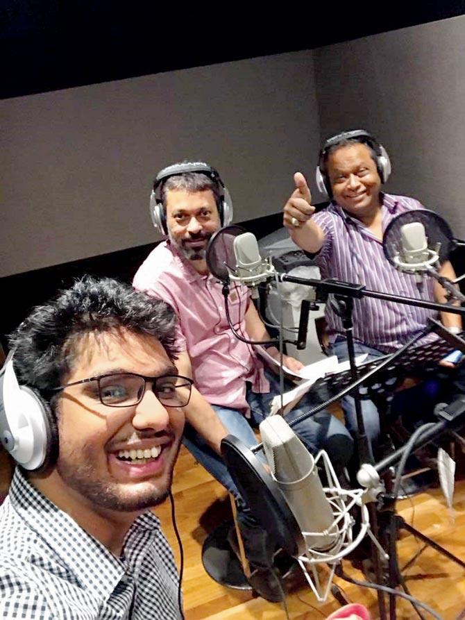 (From left) Gursimran Khamba, Munish Jolly and Sanjay Banerjee