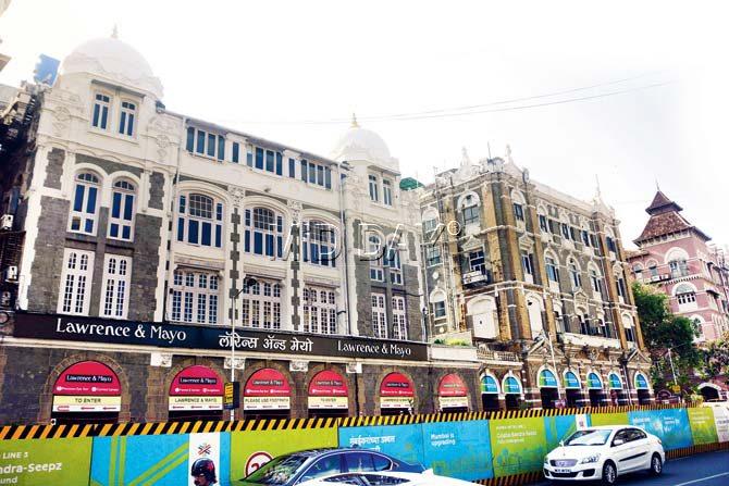 The Lawrence & Mayo Building at DN Road offers a wonderful example of conservation guidelines being followed. Pic/Bipin Kokate