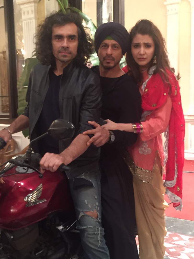 Imtiaz Ali with SRK and Anushka Sharma