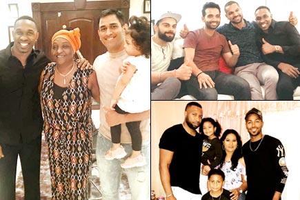 Virat Kohli & Co chill out with Kieron Pollard and Dwayne Bravo's families