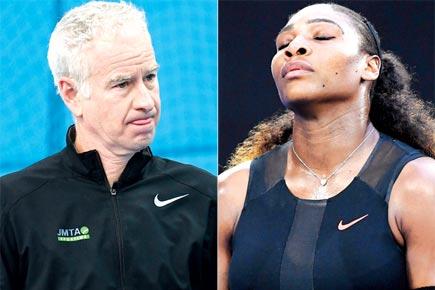 John McEnroe ranks Serena Williams 700th on men's tennis circuit