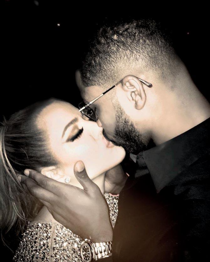 Khloe Kardashian and Tristan Thompson seal it with a kiss