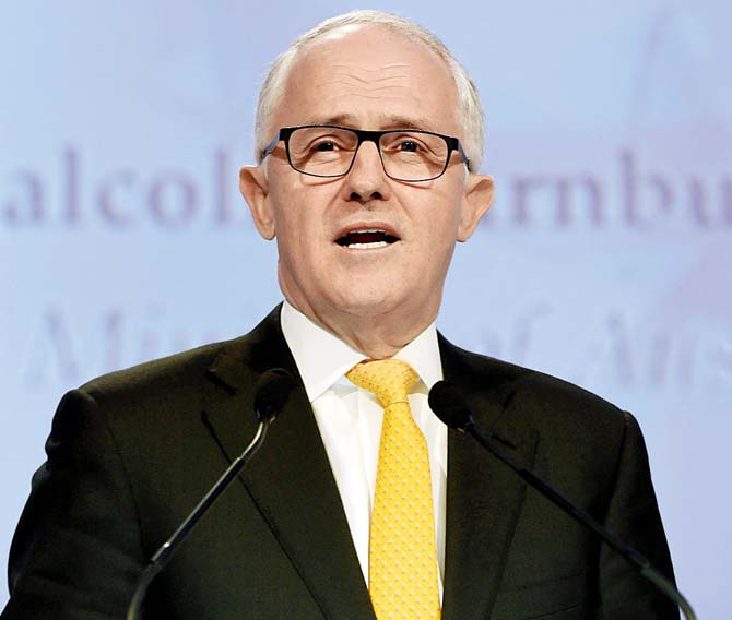 Malcolm Turnbull. Pic/AFP