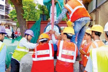 Mumbai: Holy Cross removed for Metro work in Mahim is back