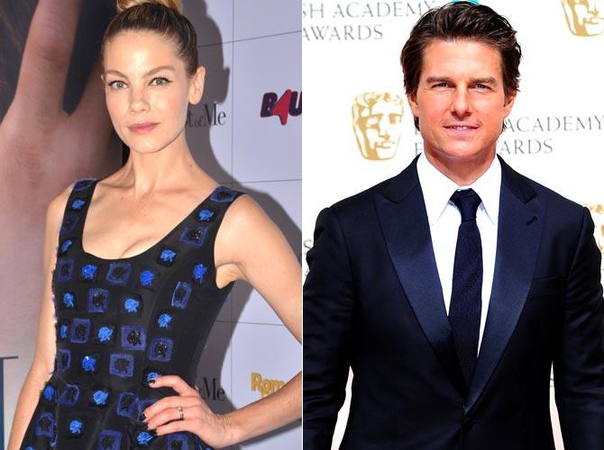 Michelle Monaghan and Tom Cruise