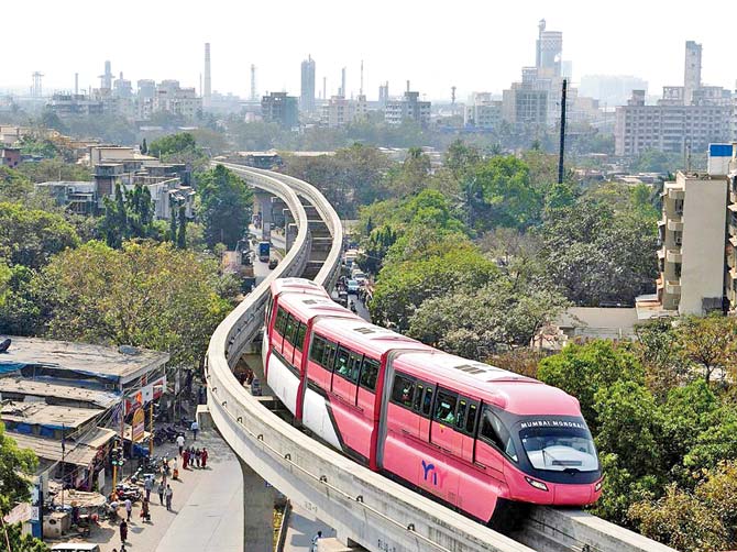 The Monorail is three years old now and, when I last checked, was losing Rs 8.5 lakh a day because a mere 16,000 people were using it regularly