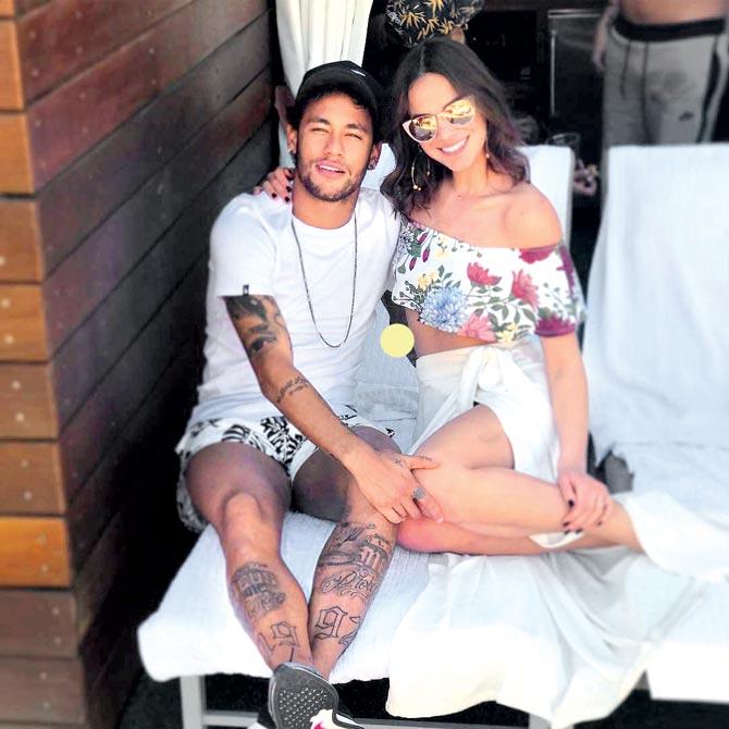 Neymar Jr posted this picture with Bruna Marquezine on Instagram recently and captioned it: “Never ending love”