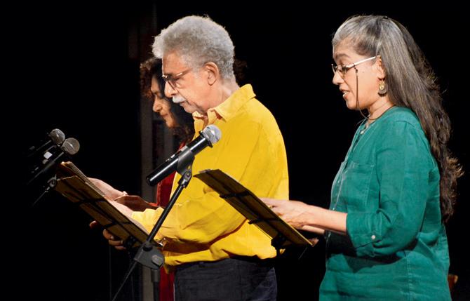Naseeruddin Shah and Ratna Pathak Shah in Beastly Tales