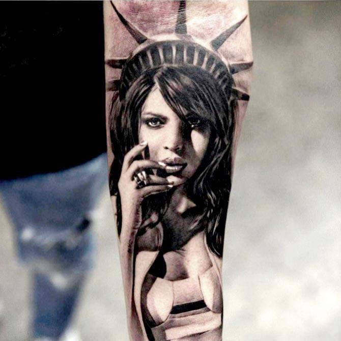 Statue of Liberty tattoo by Andrea Morales  Post 25305