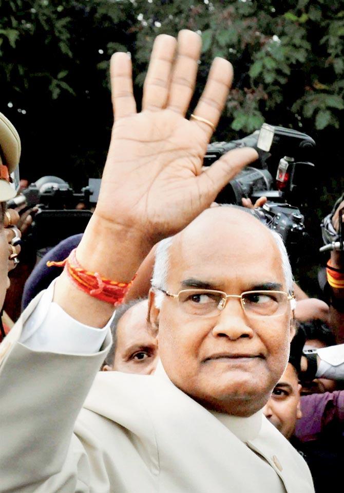 Bihar Governor Ram Nath Kovind, NDA