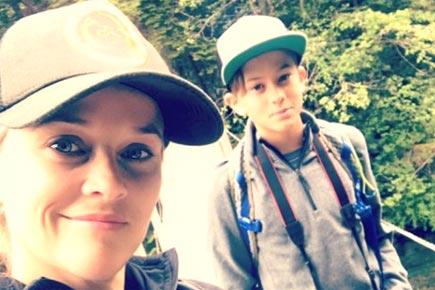 Reese Witherspoon gets adventurous with 'wilderness buddy'