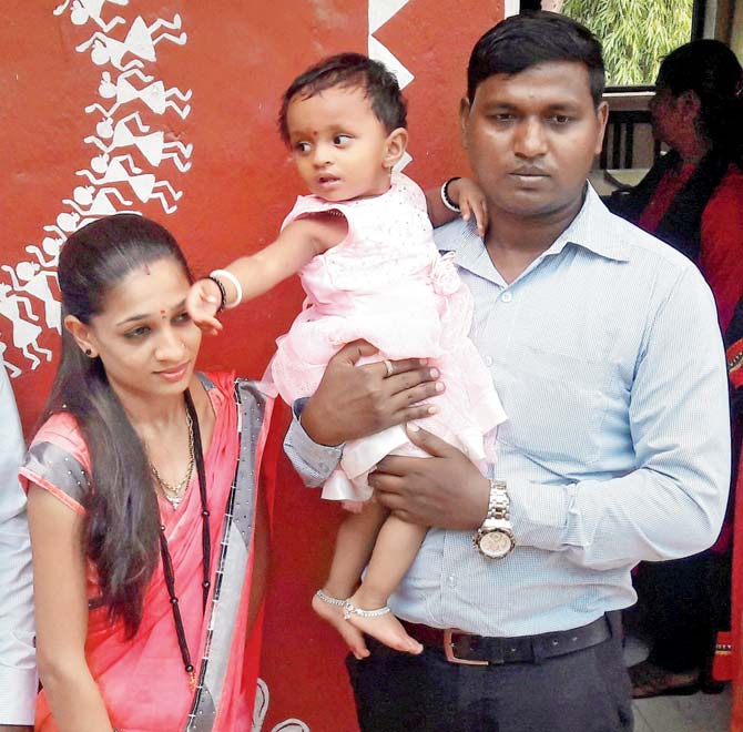 Eighteen-month-old Rudva Mhatre had been kidnapped by the accused from her home in Panvel taluka