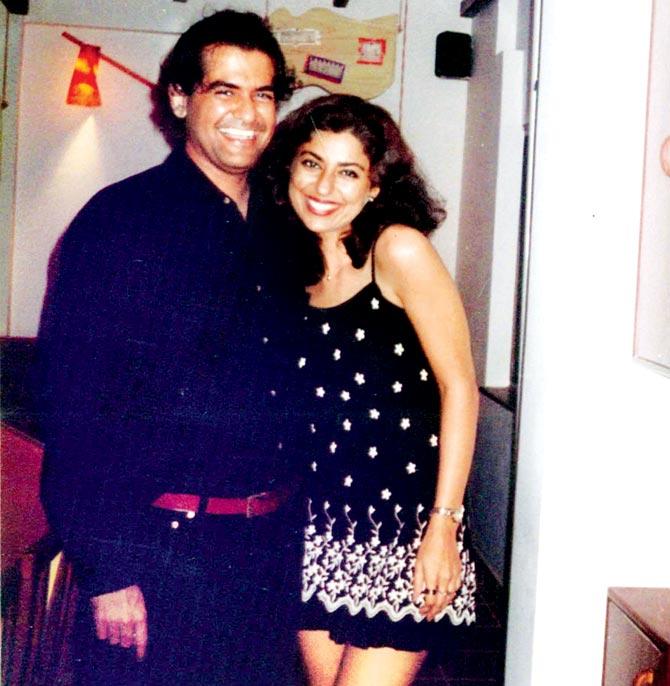 AD Singh and wife Sabina at the opening of Soul Fry, Pali Naka, Bandra, in 1999. The Monday karaoke nights they launched back then continue 19 years later. Pics Courtesy/AD Singh
