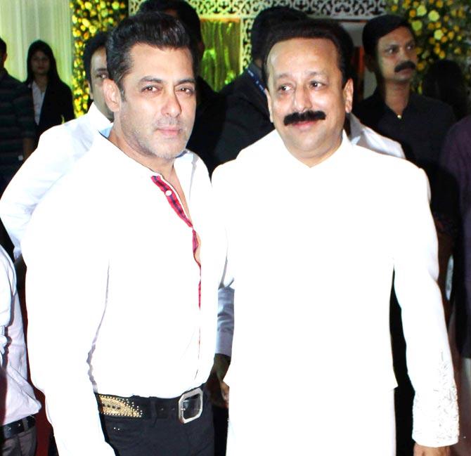 Salman Khan and Baba Siddique