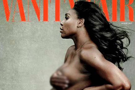 Hot mom-to-be Serena Williams poses nude for a magazine!