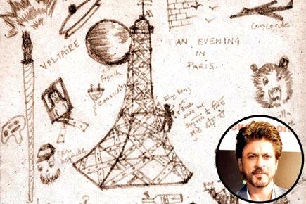 Shah Rukh Khan's obscure doodle goes under hammer