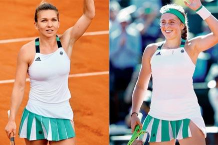 French Open: Simona Halep wary of ankle, Ostapenko