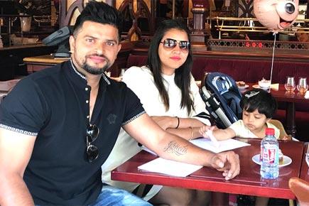 Suresh Raina's family time with wife Priyanka and daughter Gracia in Paris
