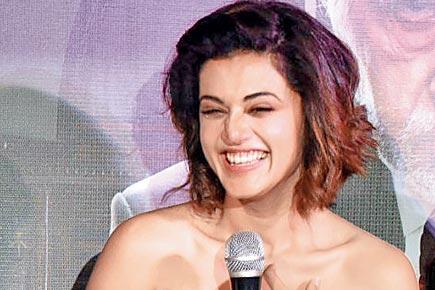 Stand-up comic Taapsee Pannu jams with EIC