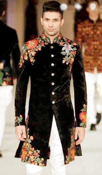 The original outfit by Rohit Bal
