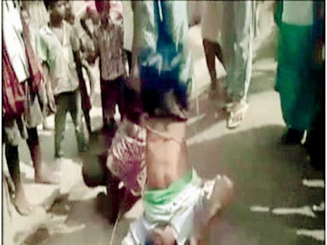 The youths were thrashed mercilessly till their families paid up