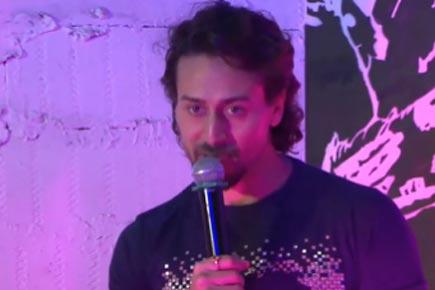Watch video: Tiger Shroff at 'Munna Michael' first look launch