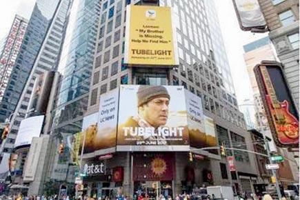Sweet Surprise! Salman Khan's 'Tubelight' poster is now on Times Square in NY
