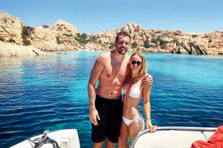 Caroline Wozniacki sizzles in bikini with boyfriend David Lee