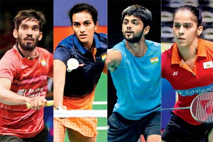 Sindhu, Nehwal, Srikanth and Praneeth qualify for World Championship
