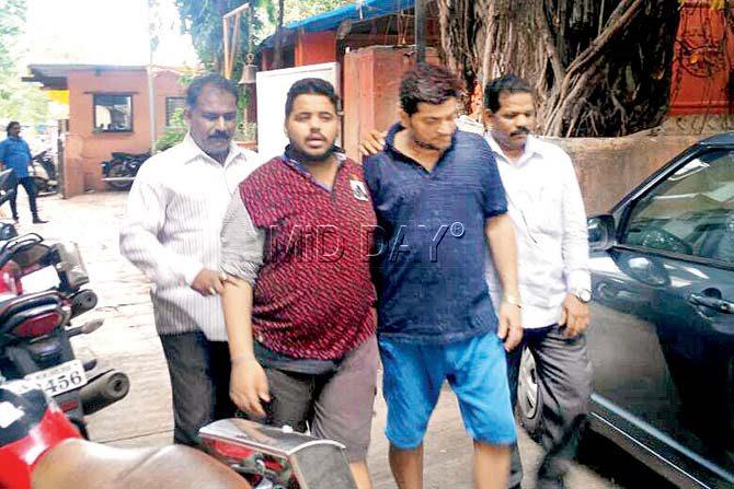 The men arrested for running the betting racket. Pic /Navneet Barhate