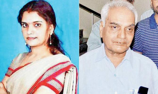 Bhanwari Devi went missing on September 1, 2001, allegedly abducted and murdered at the behest of former Rajasthan minister Mahipal Maderna (right)