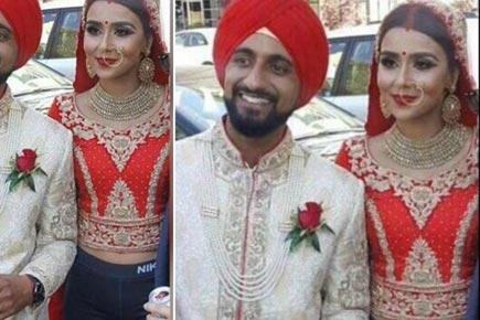 Photos: Meet the Punjabi bride who wore shorts to her wedding