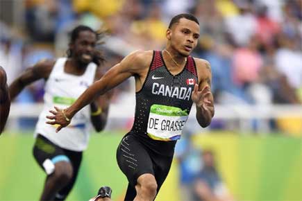 De Grasse says he has 'great chance' to beat Usain Bolt in August