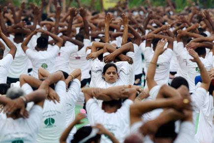 International Yoga Day: Delhiites stretch and twist to celebrate yoga after rains