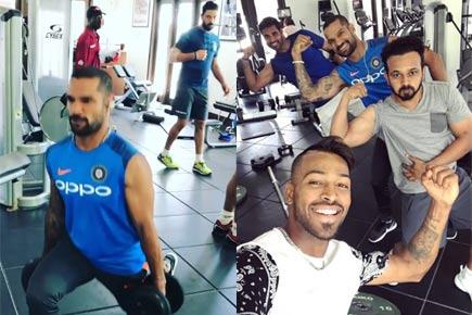 Video: Virat Kohli and Co sweat it out in the gym ahead of 3rd ODI