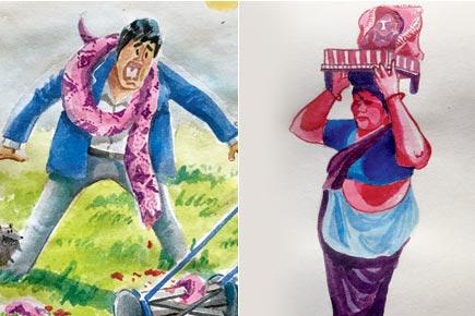 Mumbai artist draws a limerick a day on Instagram