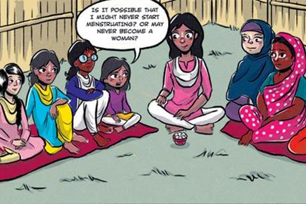 New comic aims to educate girls on menstrual hygiene, puberty