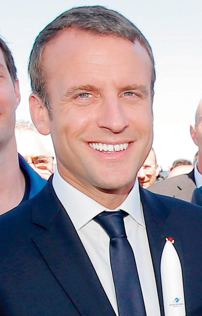 Emmanuel Macron. Pic/AFP
