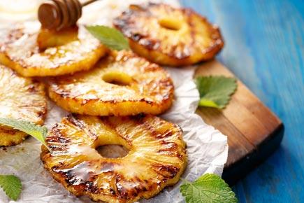 Recipe of the week: Grilled Pineapple with Spiced Caramel Sauce