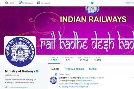 Railways act on 3,000 tweet complaints daily
