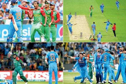 IND vs BAN: A look at some nail-biting clashes in the past!