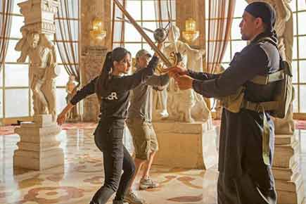 Katrina Kaif shoots for fighting scenes in 'Tiger Zinda Hai'