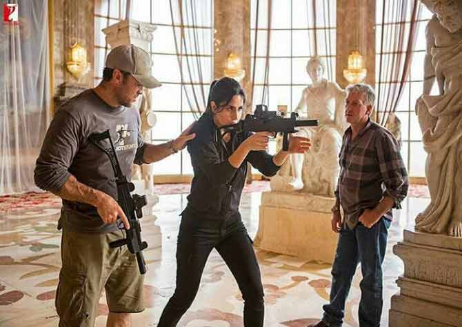 Katrina Kaif shoots for fighting scenes in 