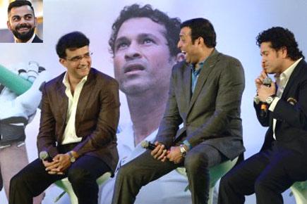 Why didn't Sachin, Sourav, Laxman ask Kohli to stick with Kumble?